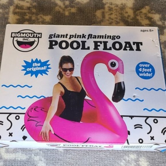 Big Mouth Other - Big Mouth Giant Pink Flamingo Pool Float